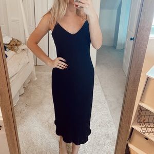 versatile black evening dress